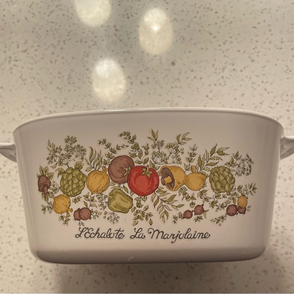 VINTAGE Corningware  L’Echalote La Marjolaine  casserole dish - Picture 9 of 12